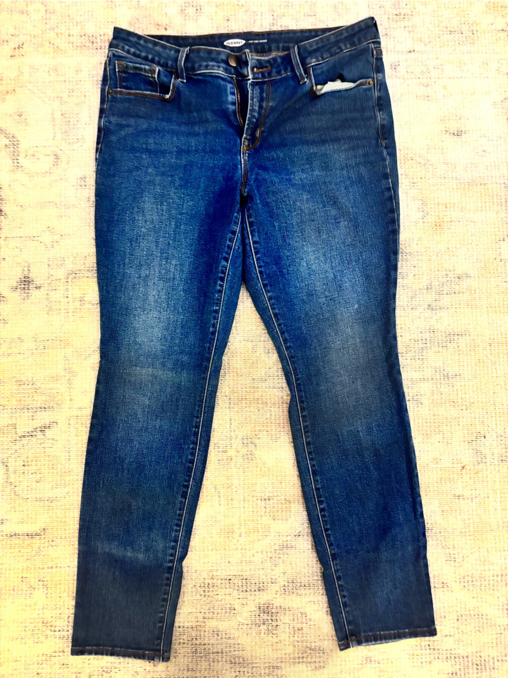 Old Navy Women’s Blue Stretch Skinny Jeans